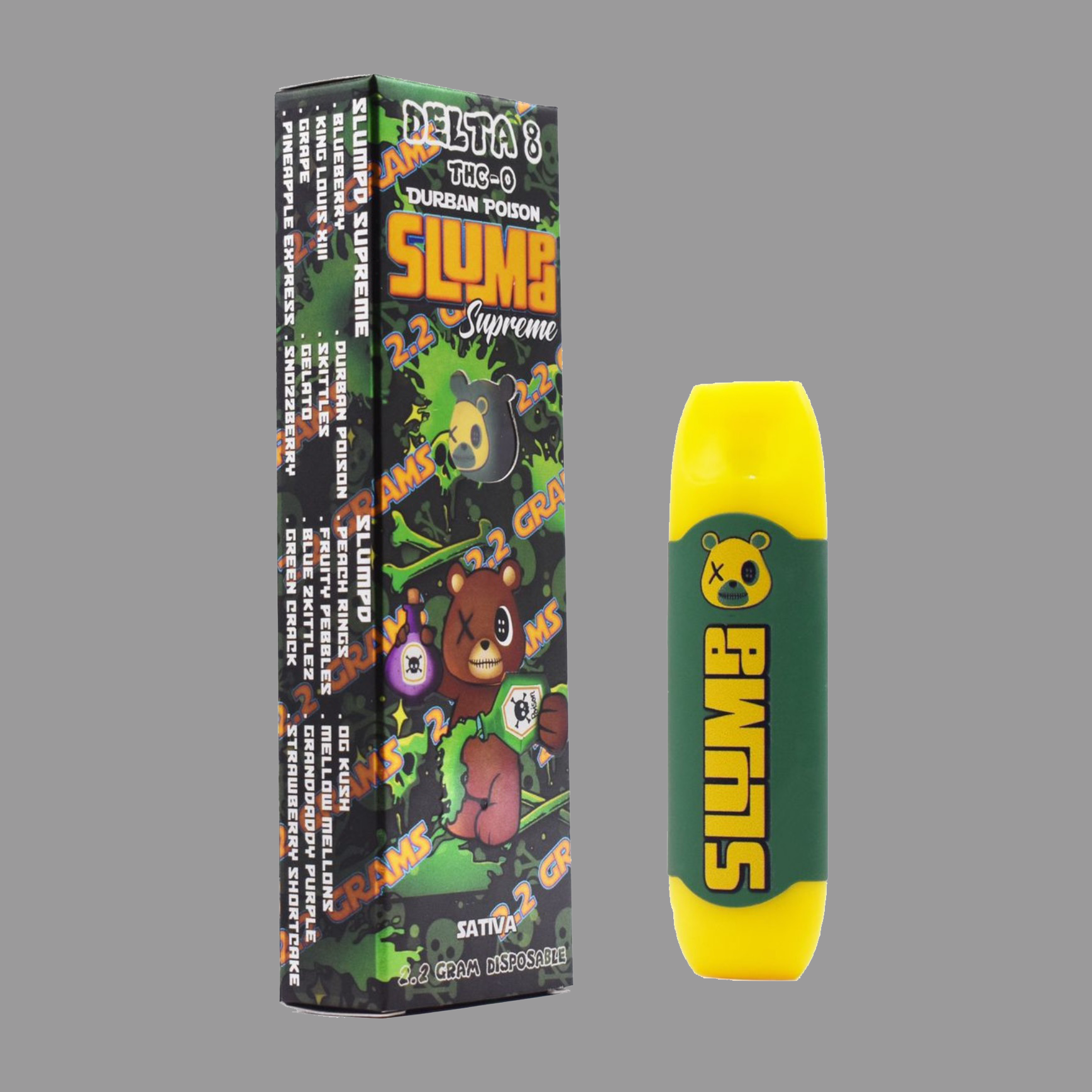 THC-O + DELTA 8 | Supreme Disposable 2.2g | Box of 10