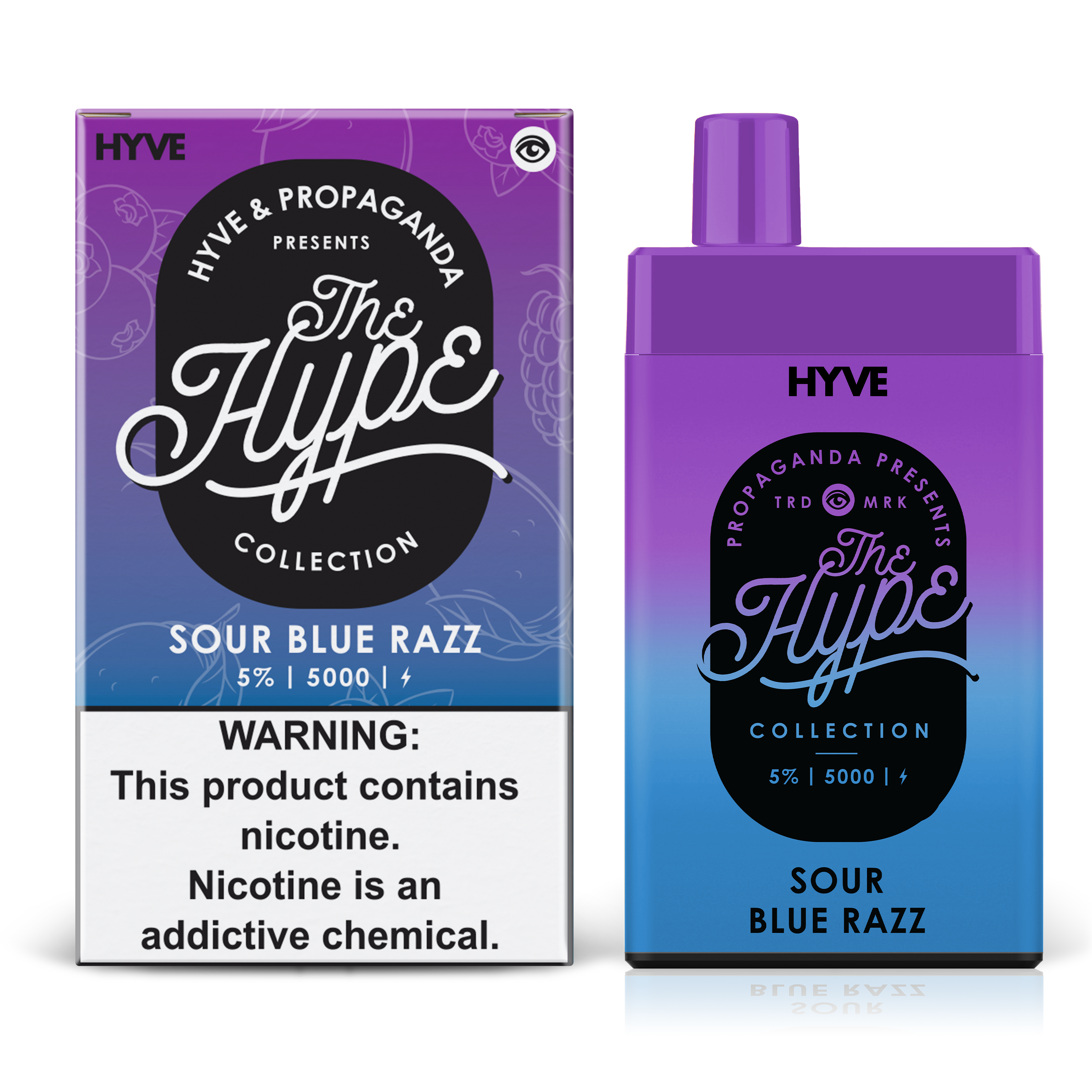 THE HYPE COLLECTION | 5% Nicotine Disposables | Pack of 5