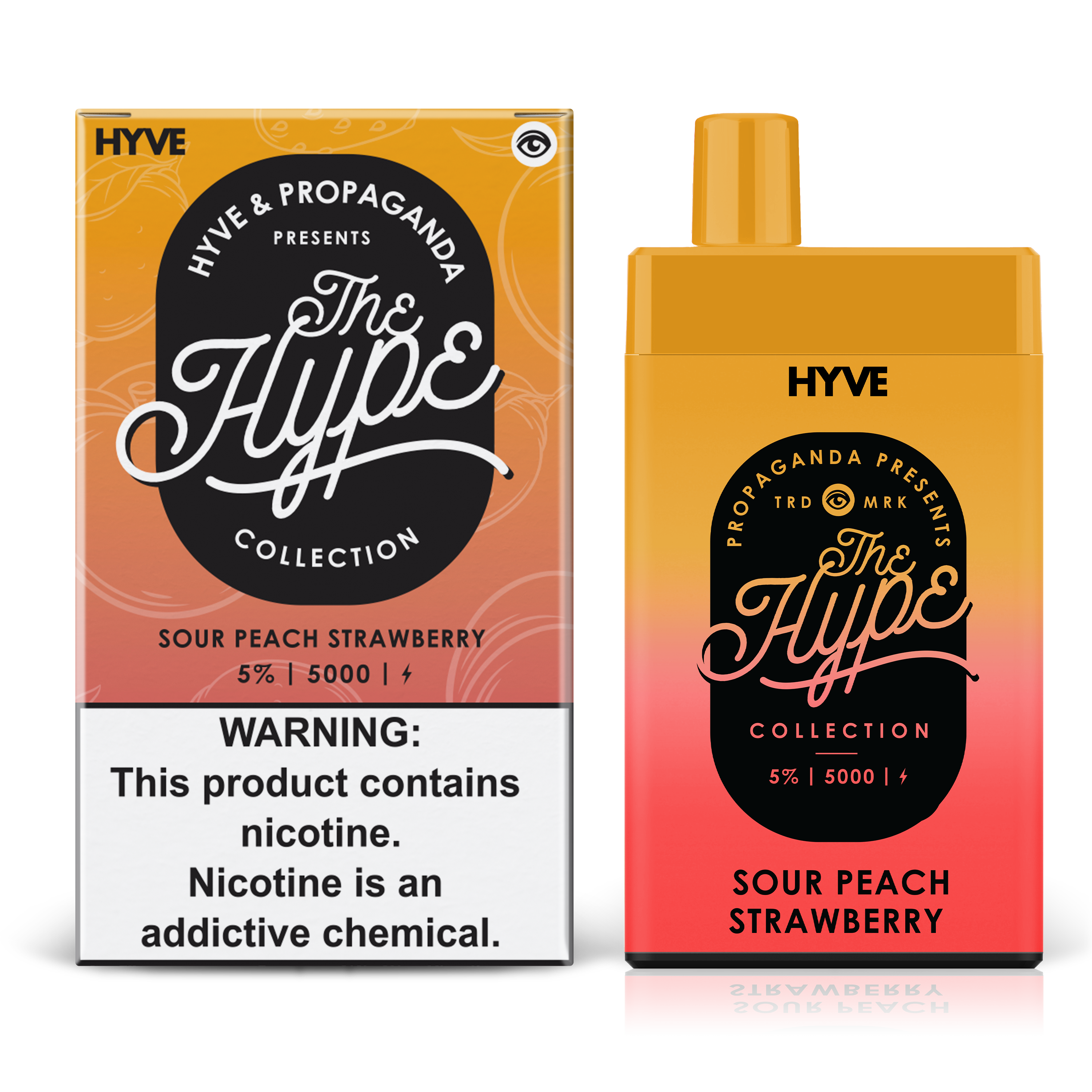 THE HYPE COLLECTION | 5% Nicotine Disposables | Pack of 5