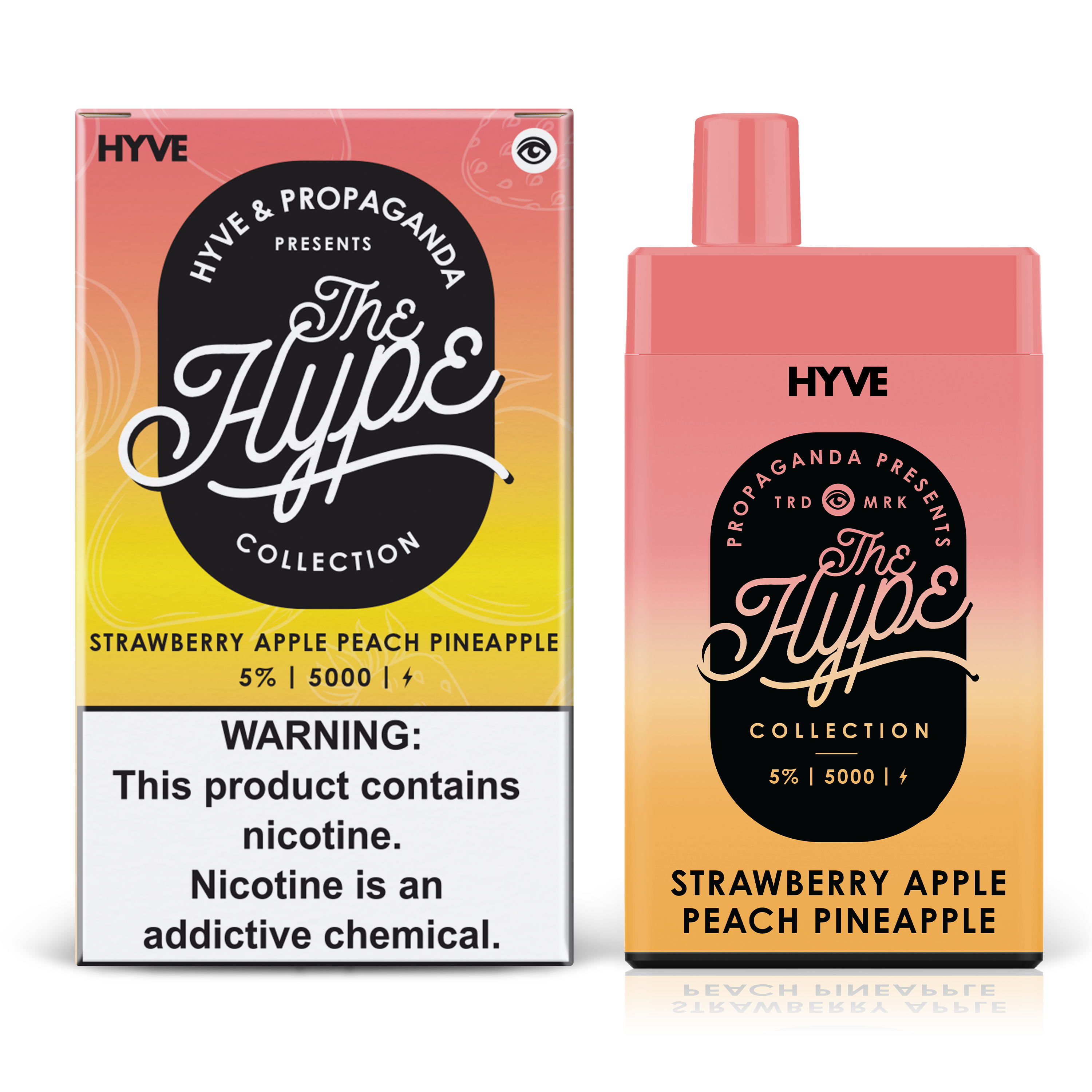 THE HYPE COLLECTION | 5% Nicotine Disposables | Pack of 5