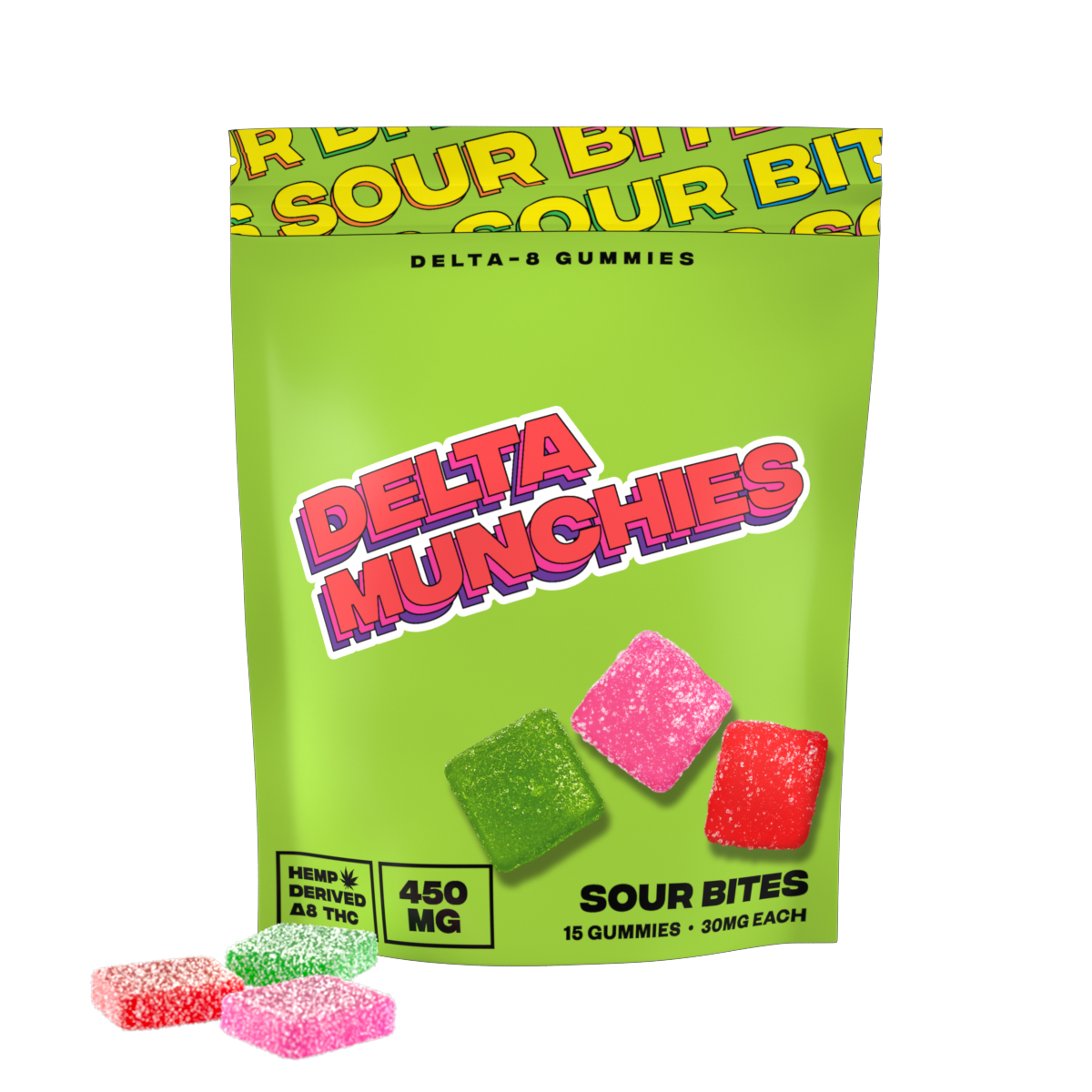 DELTA 8 GUMMIES | 450mg | Box of 5