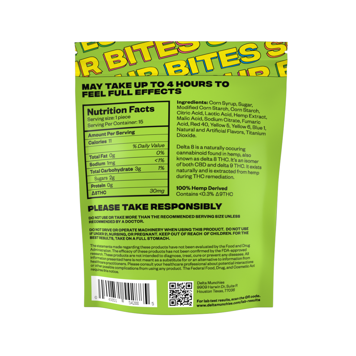 DELTA 8 GUMMIES | 450mg | Box of 5
